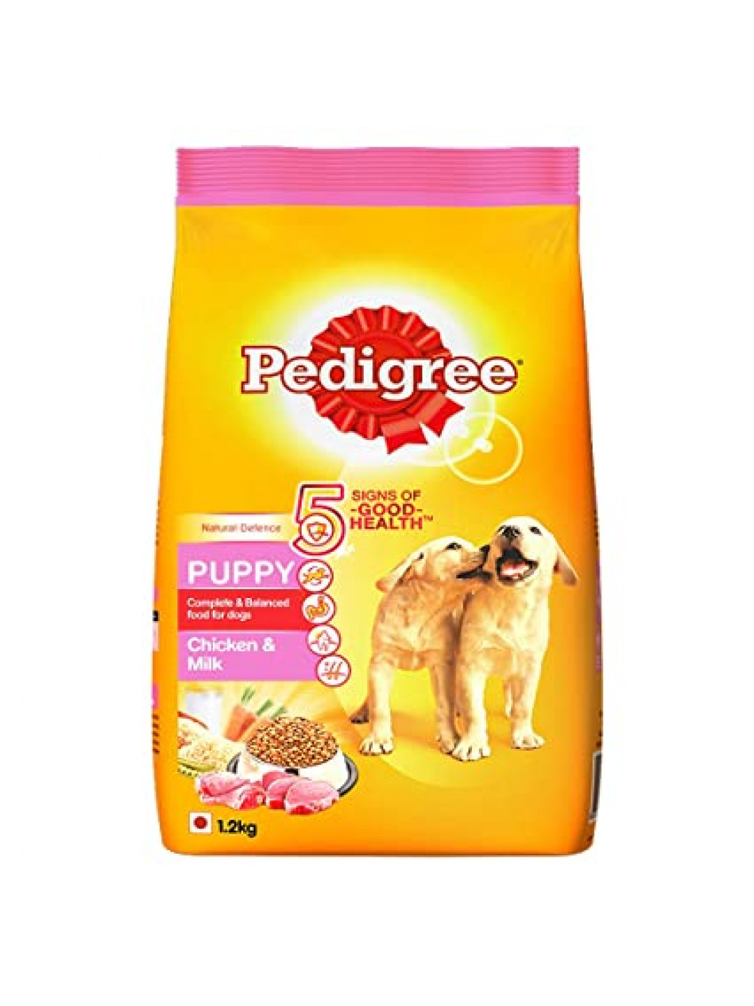 Pedigree puppy chicken&Milk 1.2kg (8906002480432)