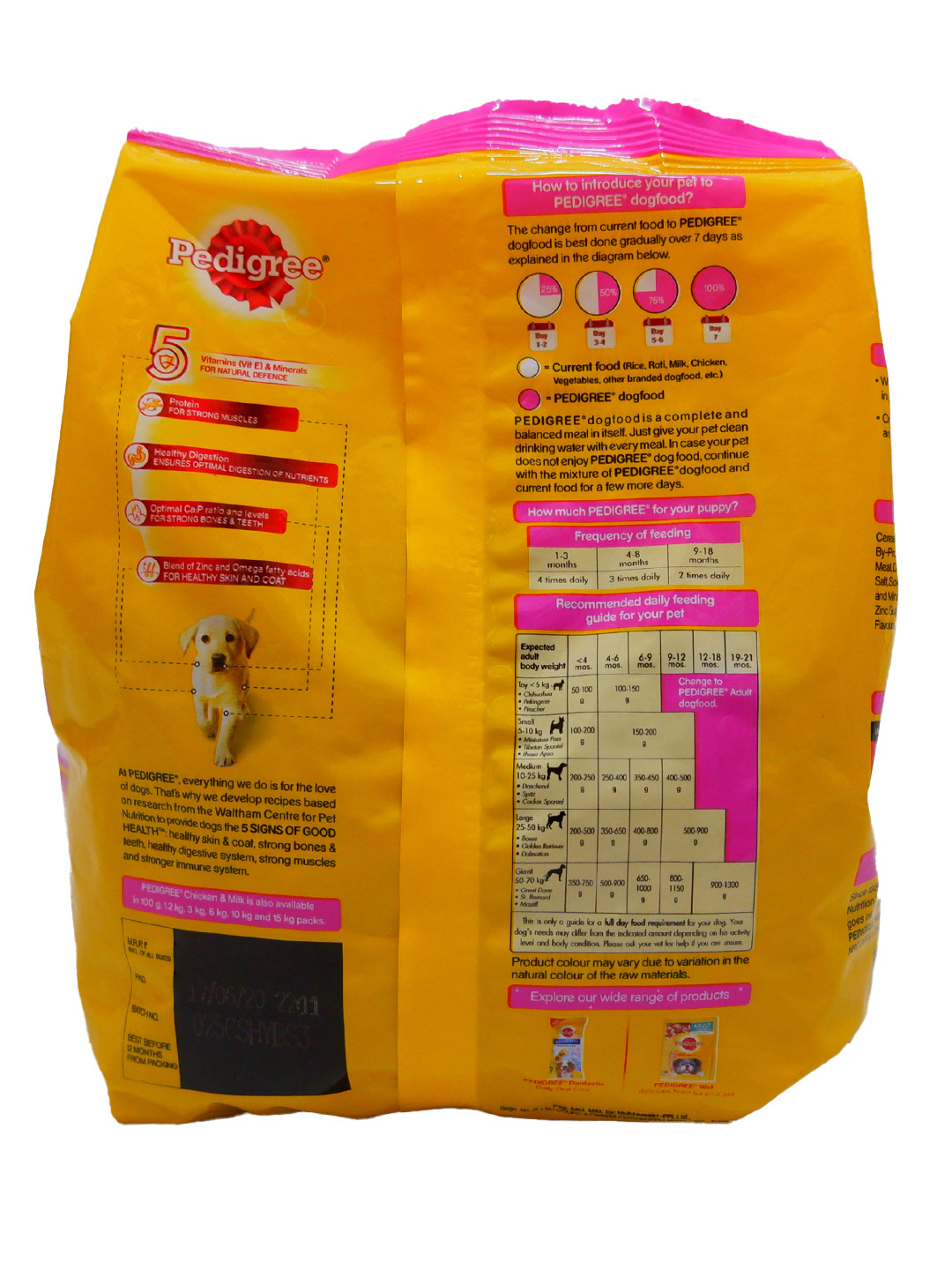 pedigree puppy 400g