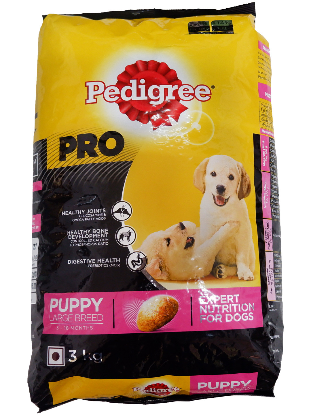 pedigree pro large breed