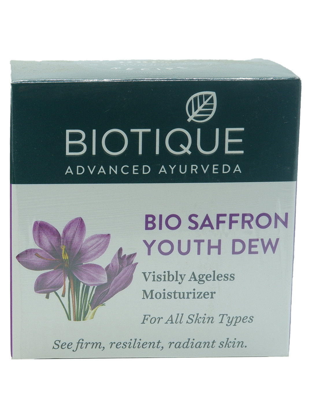 biotique advanced ayurveda bio saffron youth dew